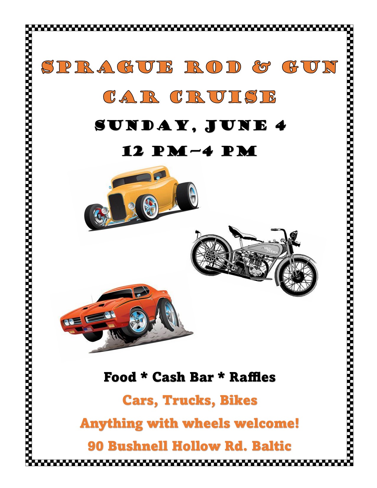 Events! Sprague Rod & Gun