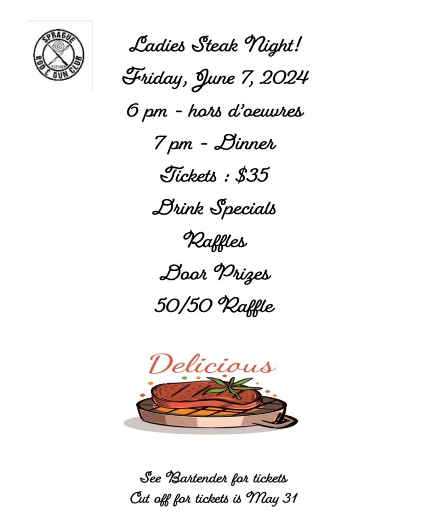 Events! Sprague Rod & Gun