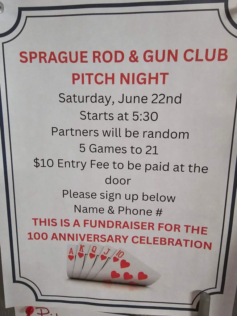 Events! Sprague Rod & Gun